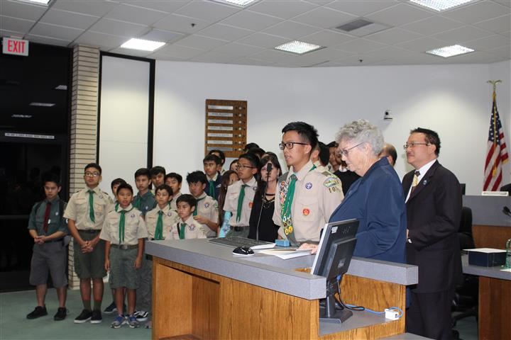 Eagle Scout Ryan Tran